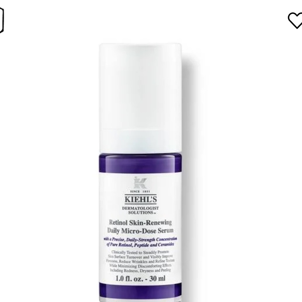 Kiehl’s Micro-Dose Anti-Aging Retinol Serum with Ceramides and Peptide NEW